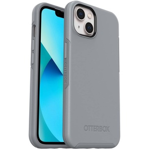 image:imageOtterBox iPhone 13 ONLY Symmetry Series Case  Black UltraSleek Wireless Charging Compatible Raised Edges Protect Camera amp ScreenGrey