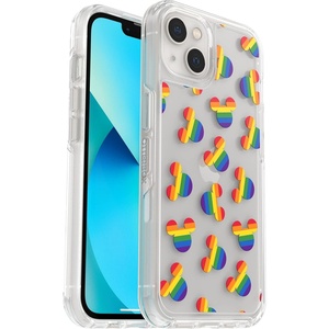 image:imageOtterBox iPhone 13 ONLY Symmetry Series Case  Black UltraSleek Wireless Charging Compatible Raised Edges Protect Camera amp ScreenMickey Pride