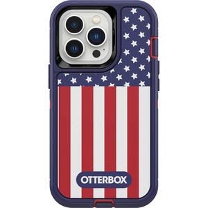 image:imageOtterBox iPhone 13 Pro Defender Series Case  American Flag Rugged amp Durable with Port Protection Includes Holster Clip Kickstand
