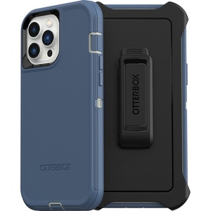 image:imageOtterBox iPhone 13 Pro Max amp iPhone 12 Pro Max Defender Series Case  Black Rugged amp Durable with Port Protection Includes Holster Clip KickstandBlue