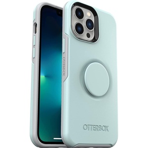 image:imageOtterBox iPhone 13 Pro Max amp iPhone 12 Pro Max Otter  Pop Symmetry Series Case  Tranquil Waters Blue Integrated PopSockets PopGrip Slim PocketFriendly Raised Edges Protect Camera amp Screen