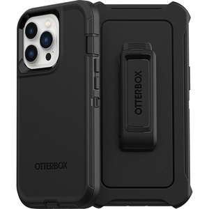 image:imageOtterBox iPhone 13 Pro ONLY Defender Series Case  Black Rugged amp Durable with Port Protection Includes Holster Clip KickstandBlack