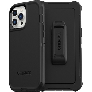 image:imageOtterBox iPhone 13 Pro ONLY Defender Series Case  Single Unit Ships in Polybag Ideal for Business Customers  BLACK rugged amp durable with port protection includes holster clip kickstandiPhone 13 Pro Max  iPhone 12 Pro Max
