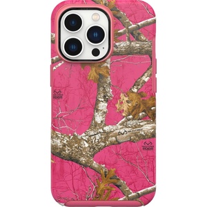 image:imageOtterBox iPhone 13 Pro ONLY Symmetry Series Case  Realtree Flamingo Pink Camo UltraSleek Snaps to MagSafe Raised Edges Protect Camera amp ScreenRealtree Pink2