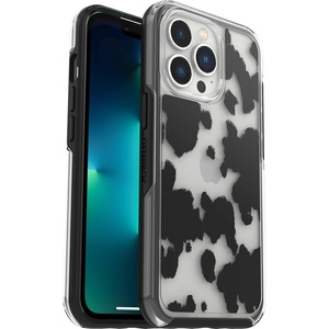 image:imageOtterBox iPhone 13 Pro Only Symmetry Series Case  Mickey Pride UltraSleek Wireless Charging Compatible Raised Edges Protect Camera amp ScreenCow Print
