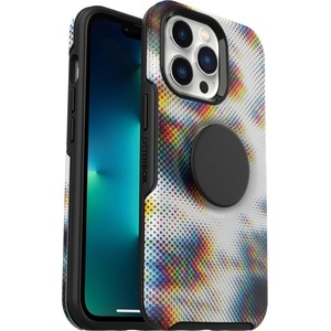 image:imageOtterBox iPhone 13 Pro Otter  Pop Symmetry Series Case  Tranquil Waters Blue Integrated PopSockets PopGrip Slim PocketFriendly Raised Edges Protect Camera amp ScreenDigitone