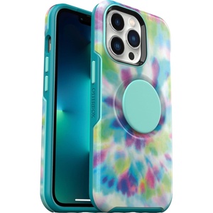 image:imageOtterBox iPhone 13 Pro Otter  Pop Symmetry Series Case  Tranquil Waters Blue Integrated PopSockets PopGrip Slim PocketFriendly Raised Edges Protect Camera amp ScreenDaytrip