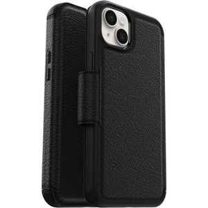 image:imageOtterBox iPhone 14 Plus Strada Series Case  Espresso Brown Card Holder Genuine Leather PocketFriendly Folio caseBlack