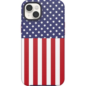 image:imageOtterBox iPhone 14 Plus Symmetry Series Case  AMERICAN FLAG UltraSleek Snaps to MagSafe Raised Edges Protect Camera amp ScreenAmerican Flag