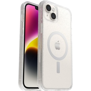 image:imageOtterBox iPhone 14 Plus Symmetry Series Case  AMERICAN FLAG UltraSleek Snaps to MagSafe Raised Edges Protect Camera amp ScreenClearGlitter