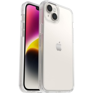 image:imageOtterBox iPhone 14 Plus Symmetry Series Case  CLEAR  ultrasleek wireless charging compatible raised edges protect camera amp screen