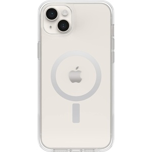 image:imageOtterBox iPhone 14 Plus Symmetry Series Case  Clear UltraSleek Wireless Charging Compatible Raised Edges Protect Camera amp Screen Single Unit Ships in Polybag Ideal for Business CustomerClear