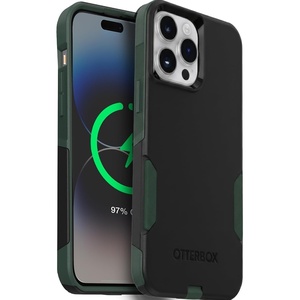 image:imageOtterBox iPhone 14 Pro Max ONLY Commuter Series Case  INTO The Fucshia Pink Slim amp Tough PocketFriendly with Port ProtectionBlackGreen