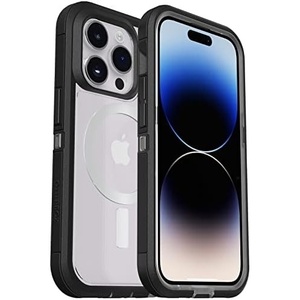 image:imageOtterBox iPhone 14 Pro Max ONLY Defender Series XT Case  Lavender Sky PurpleClear screenless Rugged Snaps to MagSafe Lanyard AttachmentClear