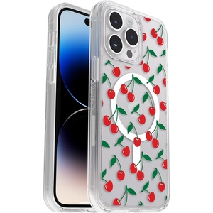 image:imageOtterBox iPhone 14 Pro Max ONLY Symmetry Series Case  CHERRY ON TOP UltraSleek Snaps to MagSafe Raised Edges Protect Camera amp Screen