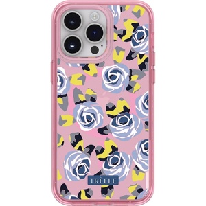 image:imageOtterBox iPhone 14 Pro Max Symmetry Series Case  Paradise Print Black UltraSleek Snaps to MagSafe Raised Edges Protect Camera amp ScreenPink