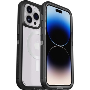 image:imageOtterBox iPhone 14 Pro ONLY Defender Series XT Case  Black screenless Rugged Snaps to MagSafe Lanyard AttachmentBlack Crystal