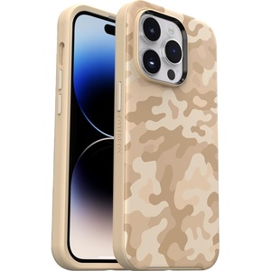 image:imageOtterBox iPhone 14 Pro ONLY Symmetry Series Case  Disco Cowgirl Pink UltraSleek Snaps to MagSafe Raised Edges Protect Camera amp ScreenSand Storm Camo