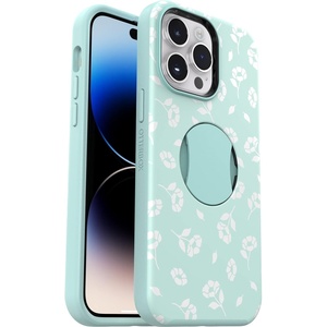 image:imageOtterBox iPhone 14 Pro Only OtterGrip Symmetry Series Case  PEACHES Orange builtin grip sleek case snaps to MagSafe raised edges protect camera amp screenPoppies by the Sea