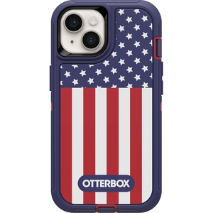 image:imageOtterBox iPhone 14 amp iPhone 13 Defender Series Case  American Flag Rugged amp Durable with Port Protection Includes Holster Clip Kickstand