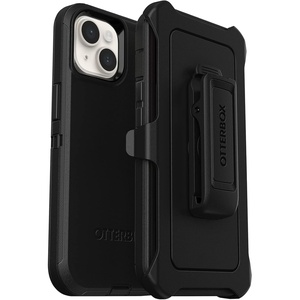 image:imageOtterBox iPhone 14 amp iPhone 13 Defender Series Case  Blue Suede Shoes Blue Rugged amp Durable with Port Protection Includes Holster Clip KickstandBlack