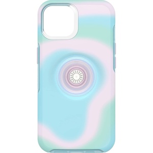 image:imageOtterBox iPhone 14 amp iPhone 13 Otter  Pop Symmetry Series Clear Case  Glowing Aura Pink Integrated PopSockets PopGrip Slim PocketFriendly Raised Edges Protect Camera amp ScreenGlowing Aura