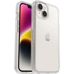 image:imageOtterBox iPhone 14 amp iPhone 13 Symmetry Series Case  BLACK  UltraSleek Wireless Charging Compatible Raised Edges Protect Camera amp ScreenClearGlitter