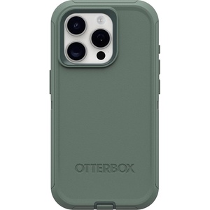 image:imageOtterBox iPhone 15 Pro Only Defender Series Case  Forest Ranger Green screenless Rugged amp Durable with Port Protection Includes Holster Clip Kickstand