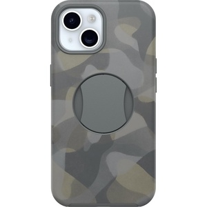 image:imageOtterBox iPhone 15 iPhone 14 and iPhone 13 OtterGrip Symmetry Series Case  Aspen Gleam Orange Builtin Grip Sleek case Snaps to MagSafe Raised Edges Protect Camera amp ScreenIron Camo