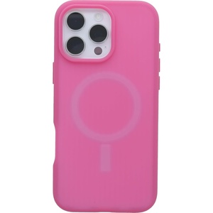 image:imageOtterBox iPhone 16 Pro Max Symmetry Series Soft Touch for MagSafe  Foxberry Pink  Soft Touch Material MagSafe Compatible UltraSleek PocketFriendly Design for iPhone