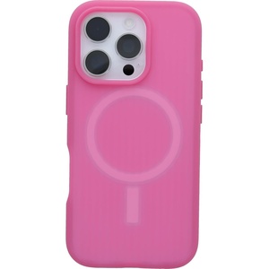image:imageOtterBox iPhone 16 Pro Symmetry Series Soft Touch for MagSafe  Foxberry Pink  Soft Touch Material MagSafe Compatible UltraSleek PocketFriendly Design for iPhone