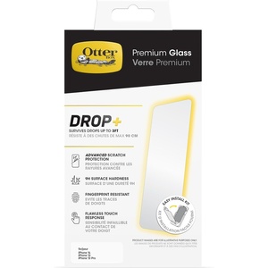 image:imageOtterBox iPhone 16e 14 13 amp 13 Pro Premium Glass Scratch Protection Flawless Touch Response Fingerprint Resistant Easy InstallationPREMIUM GLASS ANT