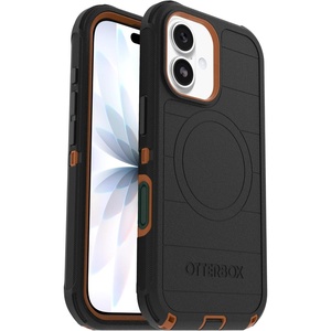 image:imageOtterBox iPhone 17 Pro Defender Pro Series Case  Blue Sentiment  Tough Rugged amp Durable iPhone Case Snaps on MagSafeBlack Chateau Black  Orange