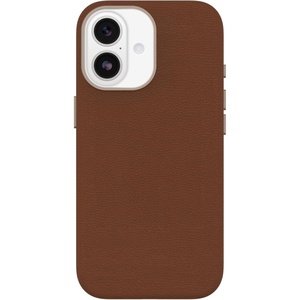 image:imageOtterBox iPhone 17 Pro Symmetry Series Cactus Leather Case  Blue Sentiment  Slim Premium Protective iPhone CaseDesert Saddle Brown