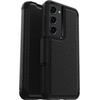 image:imageOtterBox Galaxy S23 Strada Series Case  Shadow Black Card Holder Genuine Leather PocketFriendly Folio case