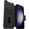 image:imageOtterBox Galaxy S23 Symmetry Series Case  Single Unit Ships in Polybag Ideal for Business Customers  CLEAR ultrasleek wireless charging compatible raised edges protect camera amp screenBlack
