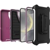 image:imageOtterBox Samsung Galaxy S25 Only  Defender Series Case  Black  Screenless  Rugged amp Durable  with Port Protection  Holster Clip Included  Microbial Defense ProtectionMorning Sky Pink