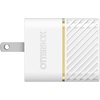 image:imageOtterBox USBC Wall Charger 30W  OtterBox USB CC 1M Cable  Black ShimmerWhite