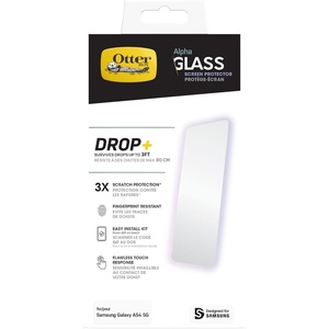 image:imageOtterBox Alpha Glass Screen Protector for Samsung Galaxy A54 5G  Clear Single Unit Ships in Polybag Ideal for Business CustomerAlpha Glass