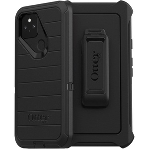 image:imageOtterBox Defender Series Case for Google Pixel 5 Only  Holster Clip Included  Microbial Defense Protection  NonRetail Packaging  Black