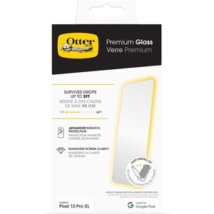 image:imageOtterBox Google Pixel 10 amp PIxel 10 Pro Premium Glass Scratch Protection Flawless Touch Response Easy Installation Shatter Resistant Glass Screen Protector for Google PixelPremium Glass