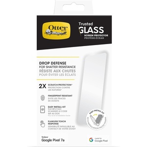image:imageOtterBox Google Pixel 7A Alpha Flex Antimicrobial Screen Protector  CLEAR precision fit crystal clarity flawless touch response easy installationTrusted Glass