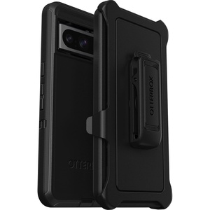 image:imageOtterBox Google Pixel 8 Pro Defender Series Case  Black Rugged amp Durable with Port Protection Includes Holster Clip KickstandBlack