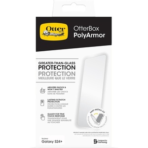 image:imageOtterBox Samsung Galaxy S24 Screen Protector Polyarmor  CLEAR presicion fit crystal clarity flawless touch response easy installation