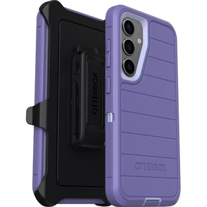 image:imageOtterBox Samsung Galaxy S25 Only  Defender Series Case  Black  Screenless  Rugged amp Durable  with Port Protection  Holster Clip Included  Microbial Defense ProtectionMountain Majesty Purple