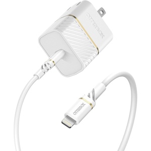 image:imageOtterBox USBC Wall Charger 30W  OtterBox USB CC 1M Cable  Black ShimmerWhite