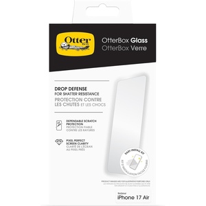 image:imageOtterBox iPhone 17 Pro Glass Screen Protector  Shatter Resistant Scratch amp SmudgeProof Glass Screen Protector for iPhoneiPhone Air