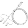 image:imageOtterBox 3in1 USBA to MicroUSB Lightning and USBC Cable  Cloud Dream