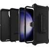 image:imageOtterBox Galaxy S23 Defender Series Case  Single Unit Ships in Polybag Ideal for Business Customers  BLACK rugged amp durable with port protection includes holster clip kickstandGalaxy S23
