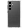 image:imageOtterBox Samsung Galaxy S24 Symmetry Series Case  Single Unit Ships in Polybag Ideal for Business Customers  CLEAR ultrasleek wireless charging compatible raised edges protect camera amp screen